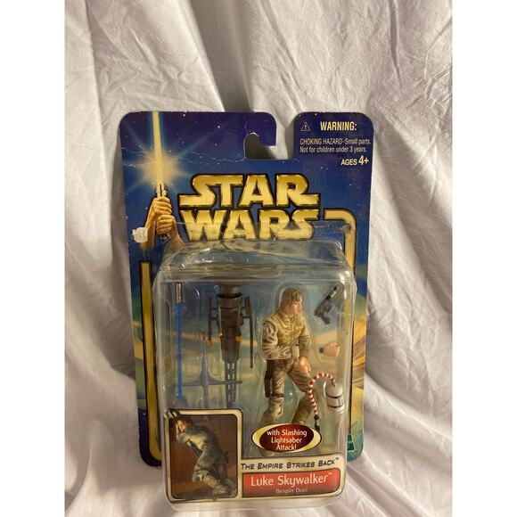 Vintage Star Wars Luke Skywalker Bespin Duel Figure The Empire Strikes Back 2002 - Picture 2 of 4